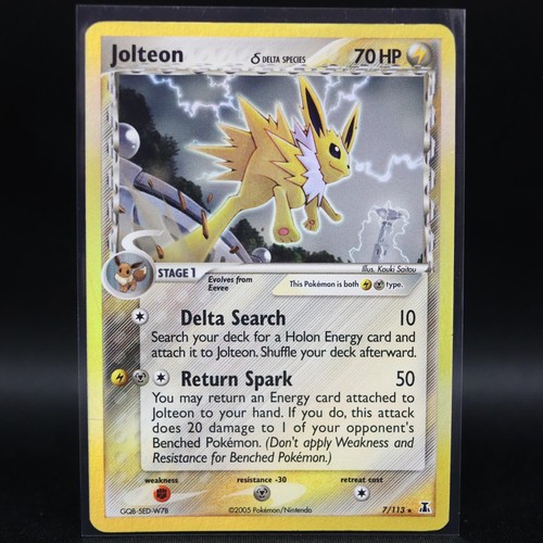 Pokemon jolteon 113 reverse - jolteon,