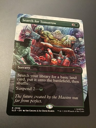 Mtg secret lair drop hulk - mtg,