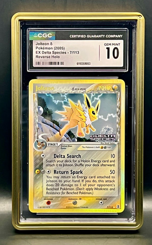 Jolteon 113 reverse holo - 7/113,
