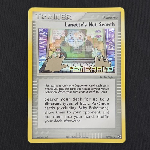 Pokemon tcg card - pokemon, lanette's