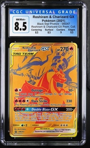 Carta pokemon reshiram - carta, &