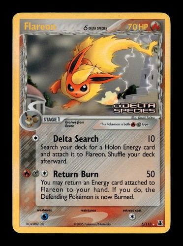 Flareon ex - flareon, species)