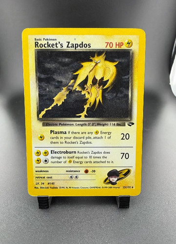 Gym challenge rocket zapdos - challenge, rocket's