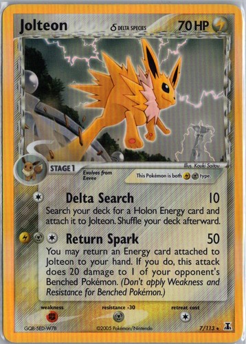 Jolteon holo - (specie,