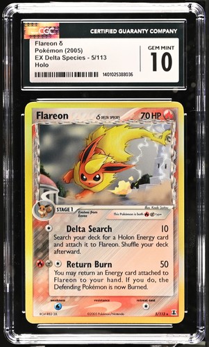 Cgc gem mint - 10, δ
