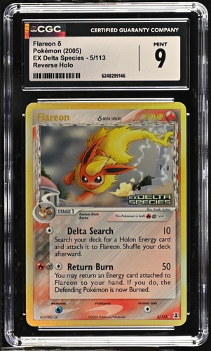 Cgc mint flareon - mint,