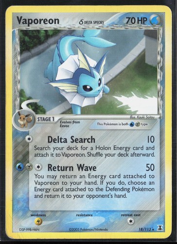 Vaporeon 113 ex - #2,