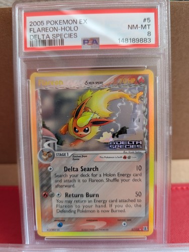 Psa flareon 113 ex - ex, delta