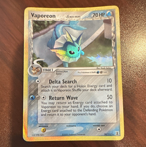 Pokémon vaporeon delta - pokémon,