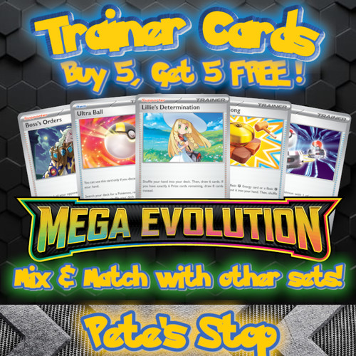 Pokemon cards trainers mega - -,