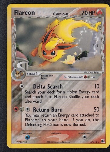 Pokémon flareon delta - flareon,
