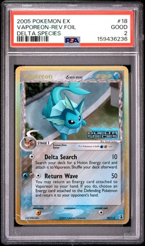 Psa 2005 pokemon delta - 2005, ex